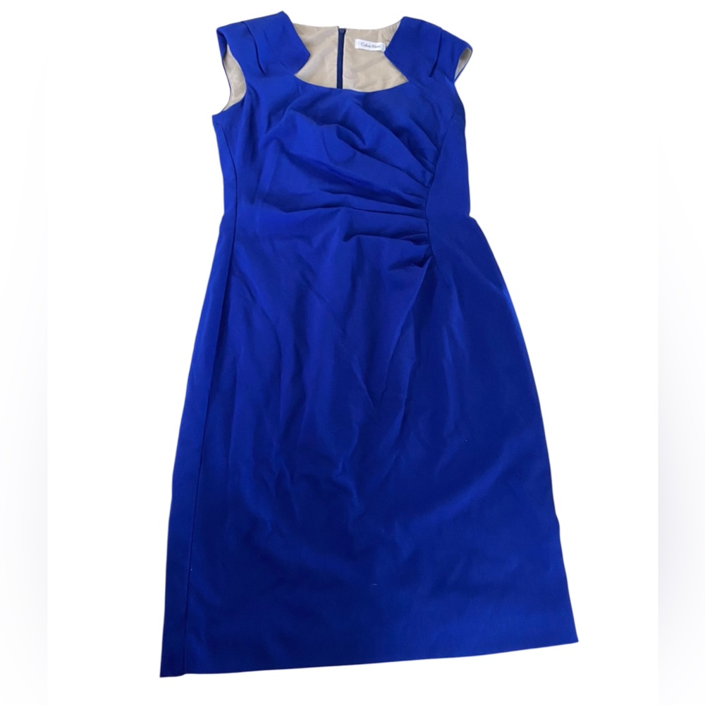 Calvin Klein Royal Blue Dress